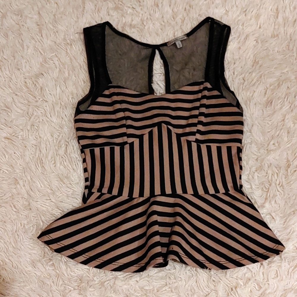 Charlotte Russe Peplum Top